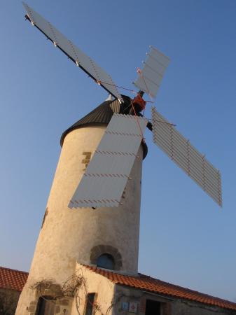 un moulin à Noirmoutier